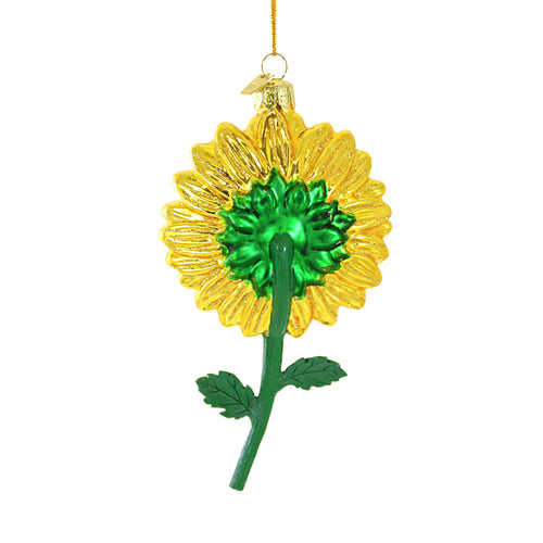 Noble Gems Sunflower Glass Ornament - - SBKGifts.com