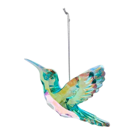 Kurt S. Adler Peacock Hummingbird Ornaments - - SBKGifts.com