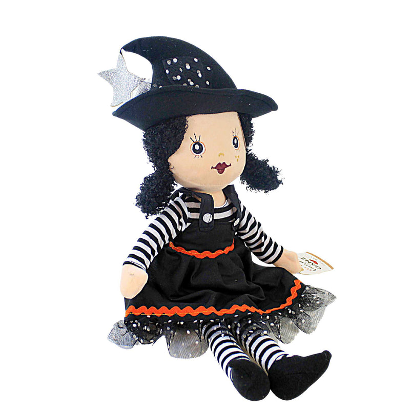 Ganz Matilda Witch Rag Doll - One Plush Doll 17 Inch, Polyester - Silver Star Halloween Hw10812 (60814)