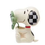 Jim Shore Snoopy Holding Clover Mini - - SBKGifts.com