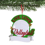 Kurt S. Adler Live, Love Volleyball Ornament - - SBKGifts.com