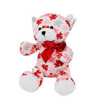 Ganz Luv U To Pieces Teddy Bear - One Teddy Bear 7 Inch, Polyester - Puzzle Pieces Hv9547 (60888)