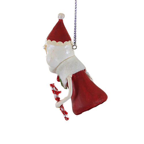 Bethany Lowe Little Santa Ornament - - SBKGifts.com