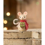 Bethany Lowe Little Mouse With Gift - - SBKGifts.com