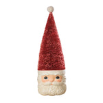 Bethany Lowe Bottle Brush Santa Red - One Figurine 11.75 Inch, Polyresin - Christmas Claus Tl2364 (60938)