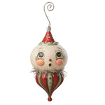 Bethany Lowe Finial Louie Ornament - One Ornament 5.75 Inch, Polyresin - Snowman Jp2039 (60942)