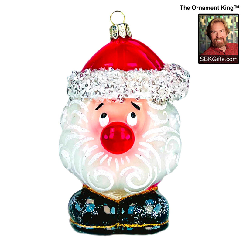 Preorder Hy 24 Baby It's Cold Outside - 1 Glass Ornament Inch, - Santa Tree Ornament 24 30514 (61139)