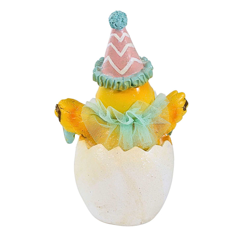 Transpac Chick In Party Hat - - SBKGifts.com