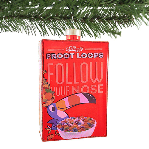 Kat + Annie Froot Loops Vintage Cereal Box - - SBKGifts.com