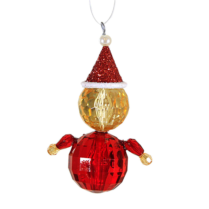Crystal Expressions Santa Acrylic Ornament - - SBKGifts.com