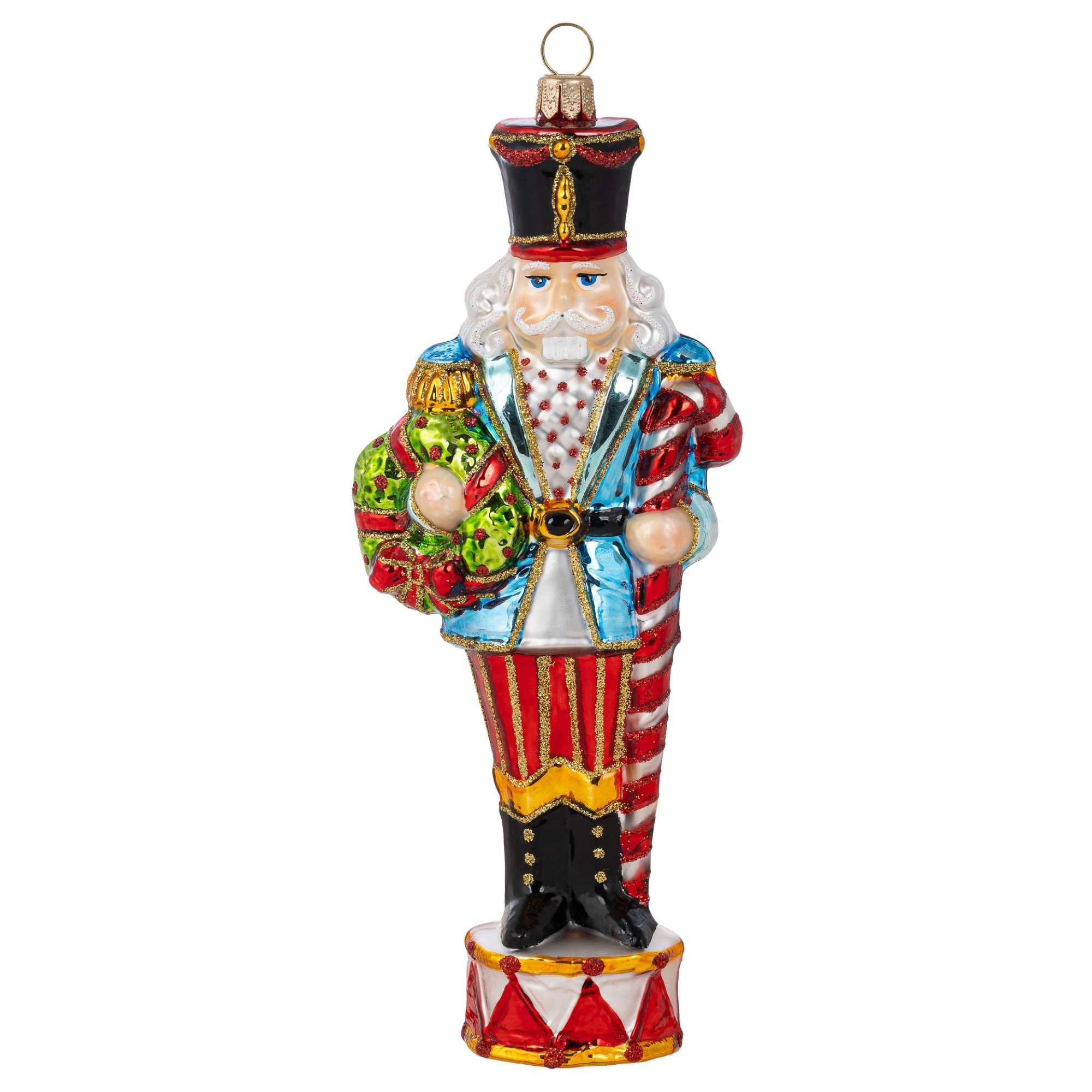 Miss Christmas 7.00In Festive Nutcracker, Glass, Christmas, Poland
