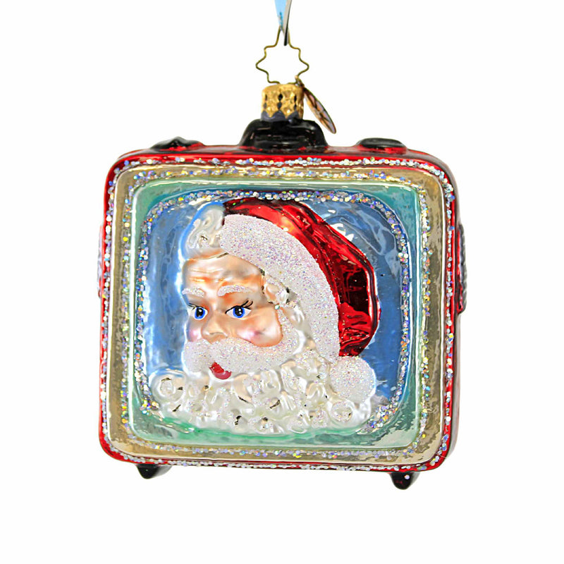 Christopher Radko Company Network Nick - One Glass Ornament 3.5 Inch, Glass - Ornament Christmas Santa Tv 1013336 (800)