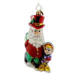 Christopher Radko Skatin' Pals Blown Glass Ornament Christmas Santa Elf (9106)