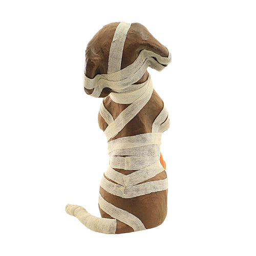 Bethany Lowe Mummy Puppy Paper Mache - - SBKGifts.com