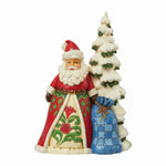 Jim Shore Share Santa Spirit - One Figurine 10.5 Inch, Resin - Santa Tree Toy Bag 6008125 (Ene6008125)