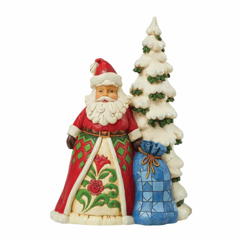 Jim Shore Share Santa Spirit - One Figurine 10.5 Inch, Resin - Santa Tree Toy Bag 6008125 (Ene6008125)