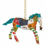 Trail Of Painted Ponies Holiday Patchwork Pony - - SBKGifts.com