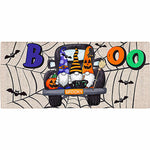 Evergreen Spooky Truck Sassafras Switch Mat - One Mat Inch, Rubber - Halloween Gnomes Spiders Web 432183 (Eve432183)