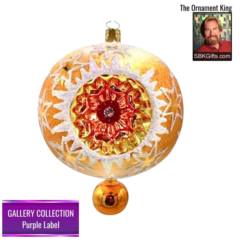 Preorder Hy 24 Starry Mystic Gold - 1 Glass Ornament Inch, - Gallery Purple Label 30055 (Hy30055)