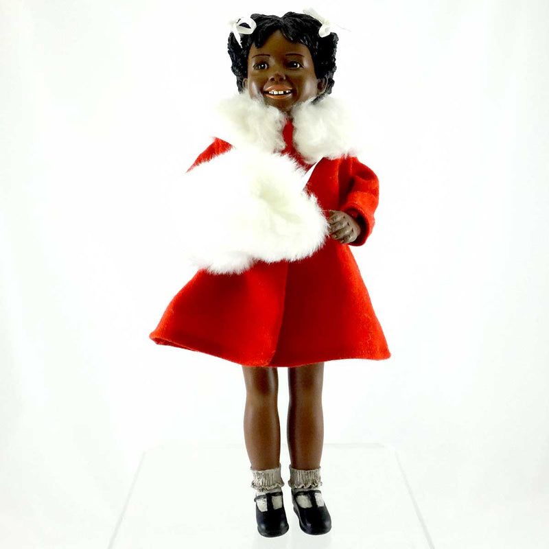 All Gods Children Ann (Holiday) Polyresin African American Doll Black 2403 (21874)