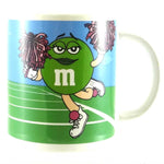 Licensed M & M Cheerleader Mug Ceramic Mars Chocolates Football Coffee Mmm10 (21987)