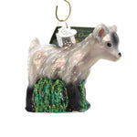 Old World Christmas Pygmy Goat Glass Friendly Ornament 12285 (23752)