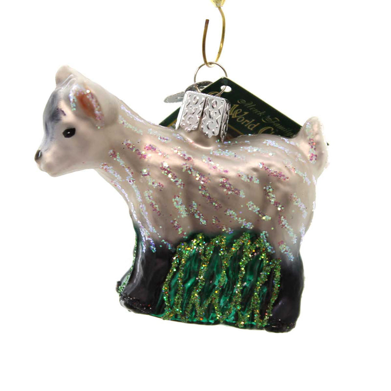 Old World Christmas Pygmy Goat - - SBKGifts.com