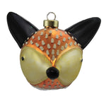 Holiday Ornament Deer Head Glass Ornament Wildlife Fawn 83979 (47358)