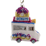 Holiday Ornament Donut Truck Glass Ornament Food Sweets Pastry 83996 (47366)