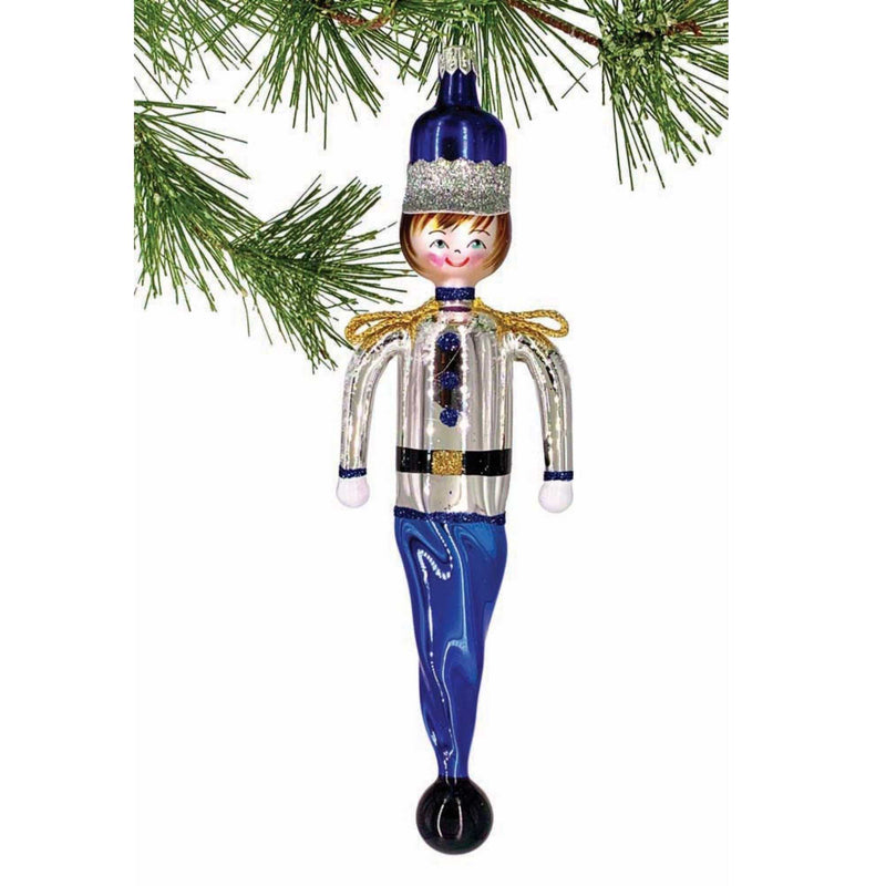 Heartfully Yours 8 Inch Blue Band Master 1090 By The Ornament King