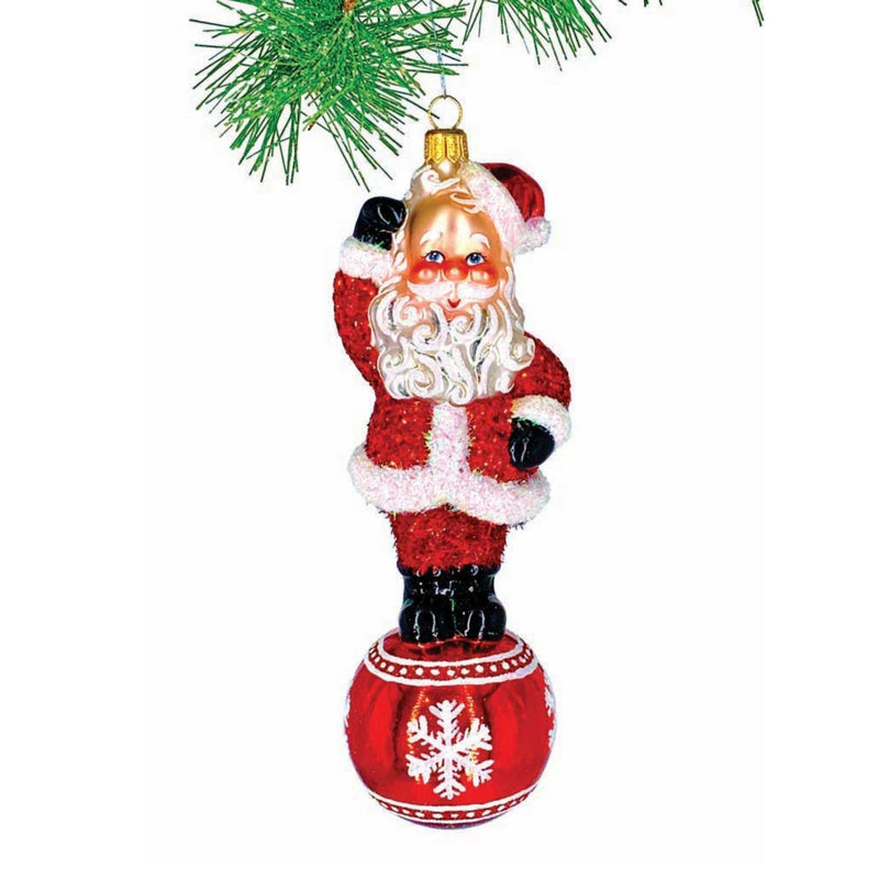 Heartfully Yours  Inch Santa's Back In Town 1216 By The Ornament King