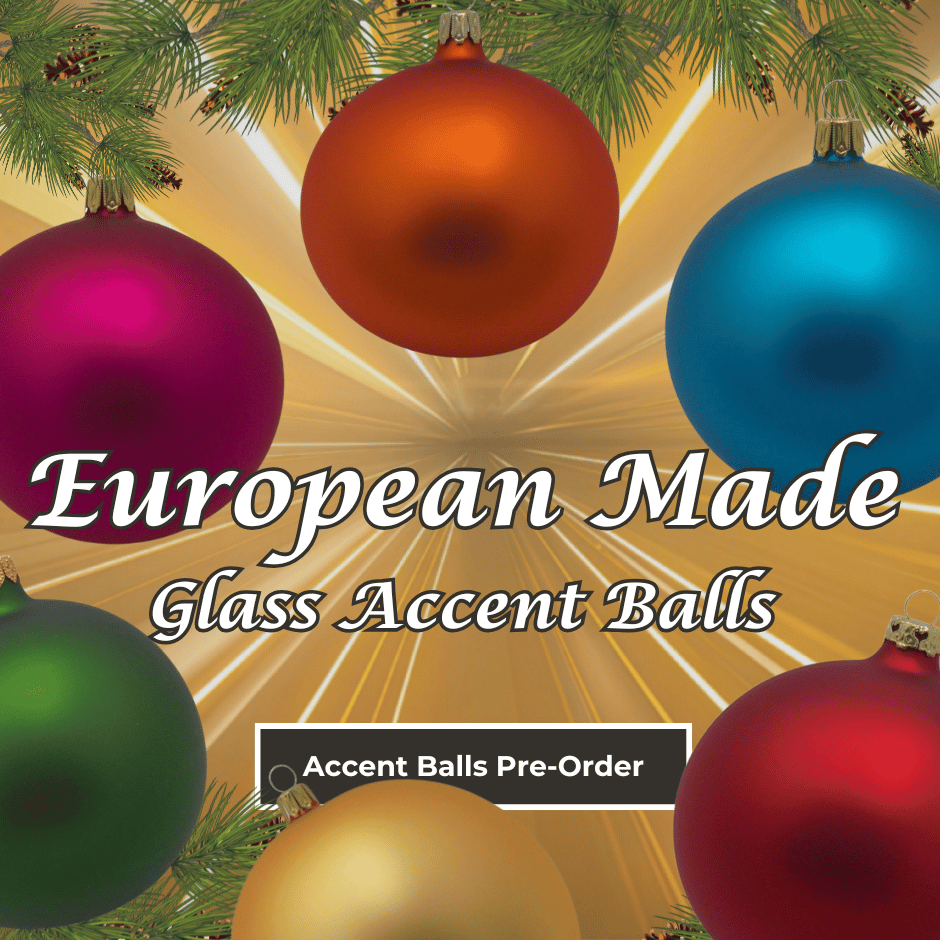 European Glass Accent Balls