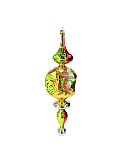 65994 Pre-Order Golden Poinsettia Christmas Drop 2636X