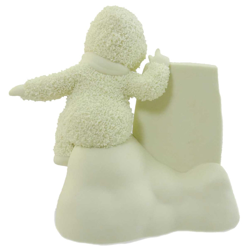 Dept 56 Snowbabies A Little Message To You - - SBKGifts.com