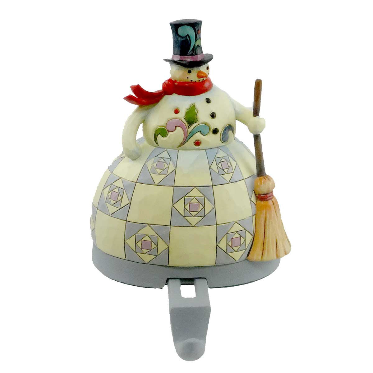 (10748) Snowman Stocking Hanger