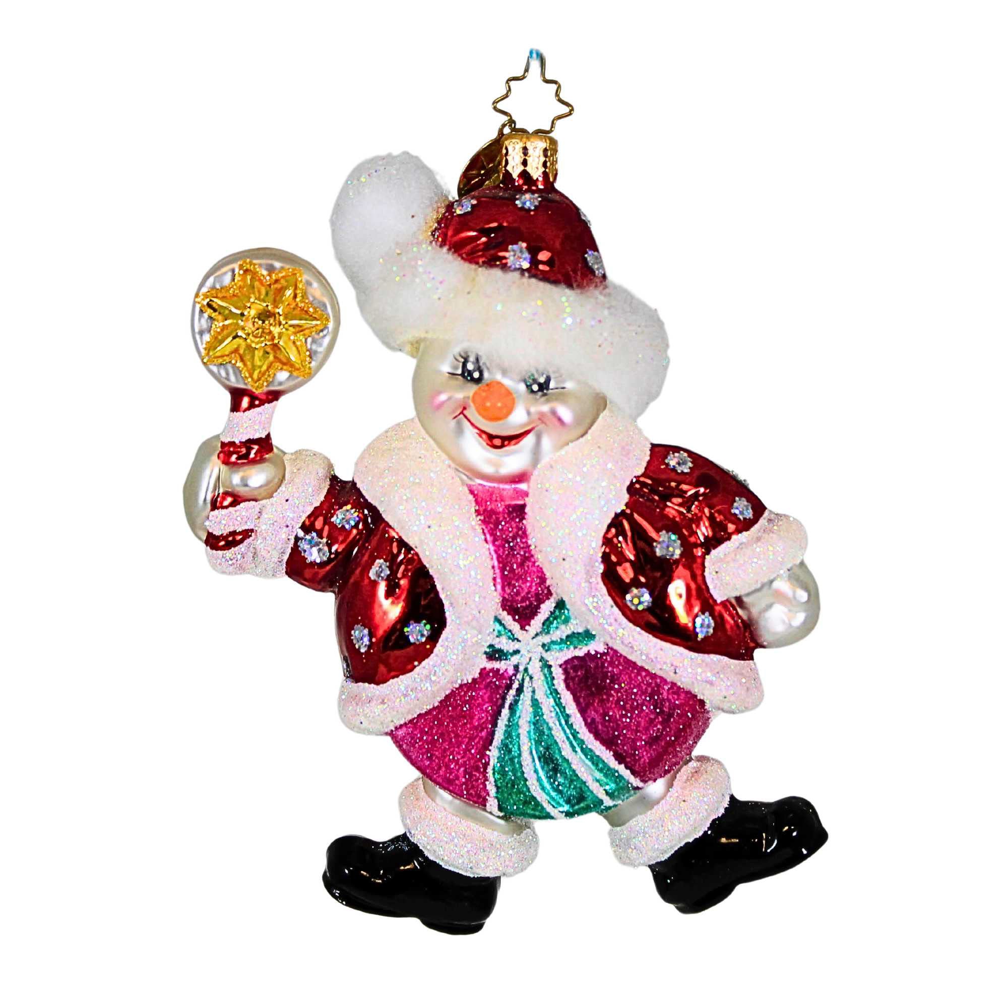 Christopher Radko Company 5.25In Peppermint Joy, Glass, Ornament