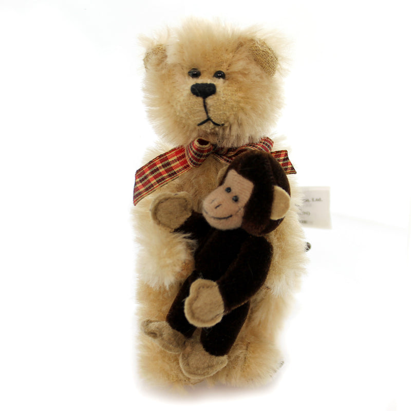 Boyds Bears Plush Madison Miniature Mohair Fabric Monkey 4021525 (11044)
