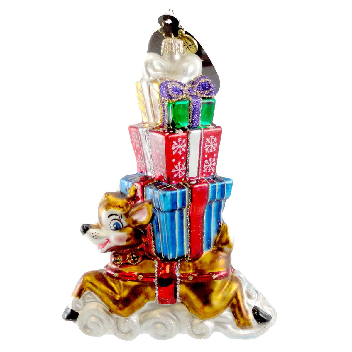Christopher Radko Runaway Reindeer Gifts - - SBKGifts.com