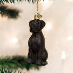 Old World Christmas Labrador Retriever Black - - SBKGifts.com