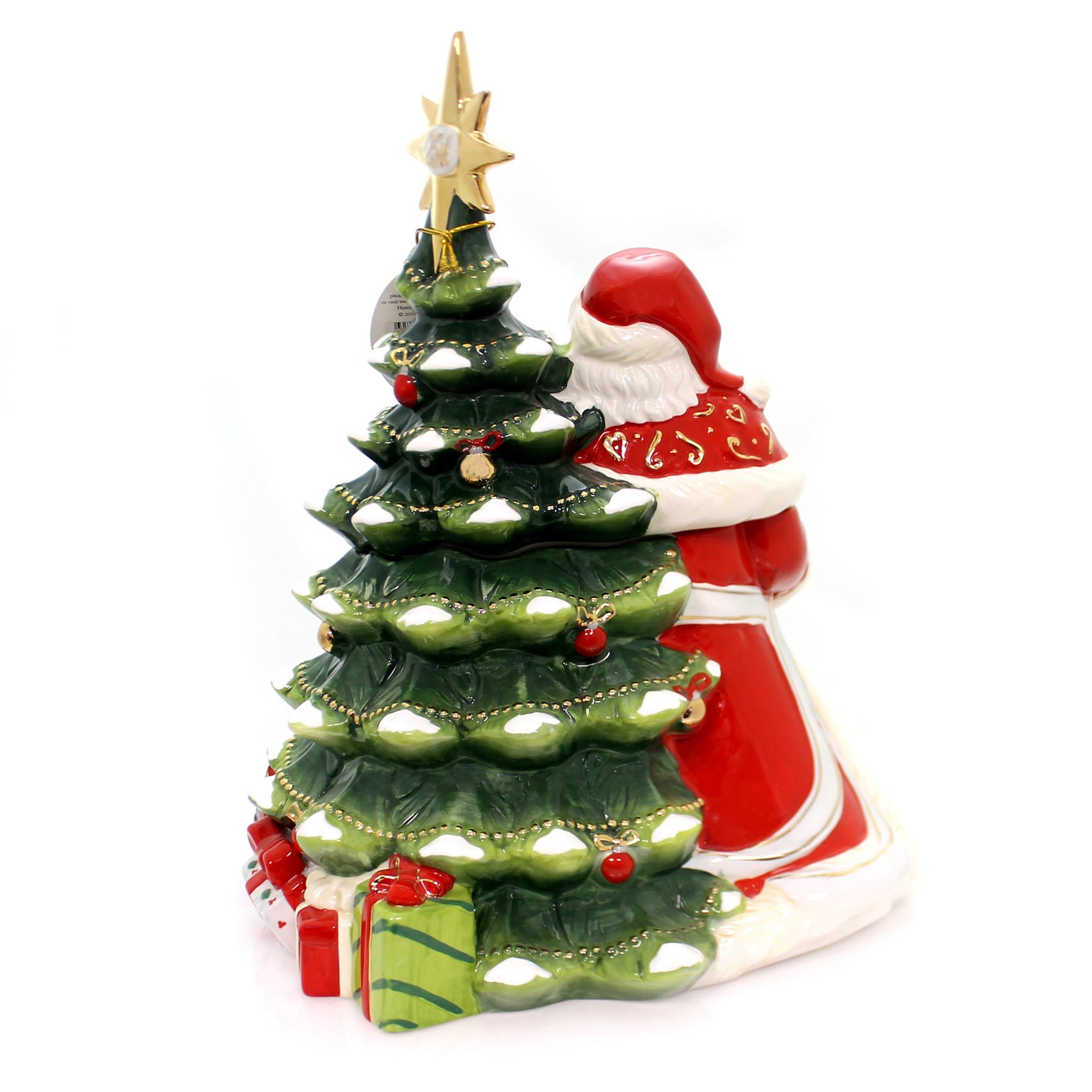 Christopher Radko Celebrating Santa 25Th Ceramic Home For Holidays