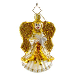 Christopher Radko Majestic Muse Gem Glass Little Gem Ornament Angel 1015093 (11313)