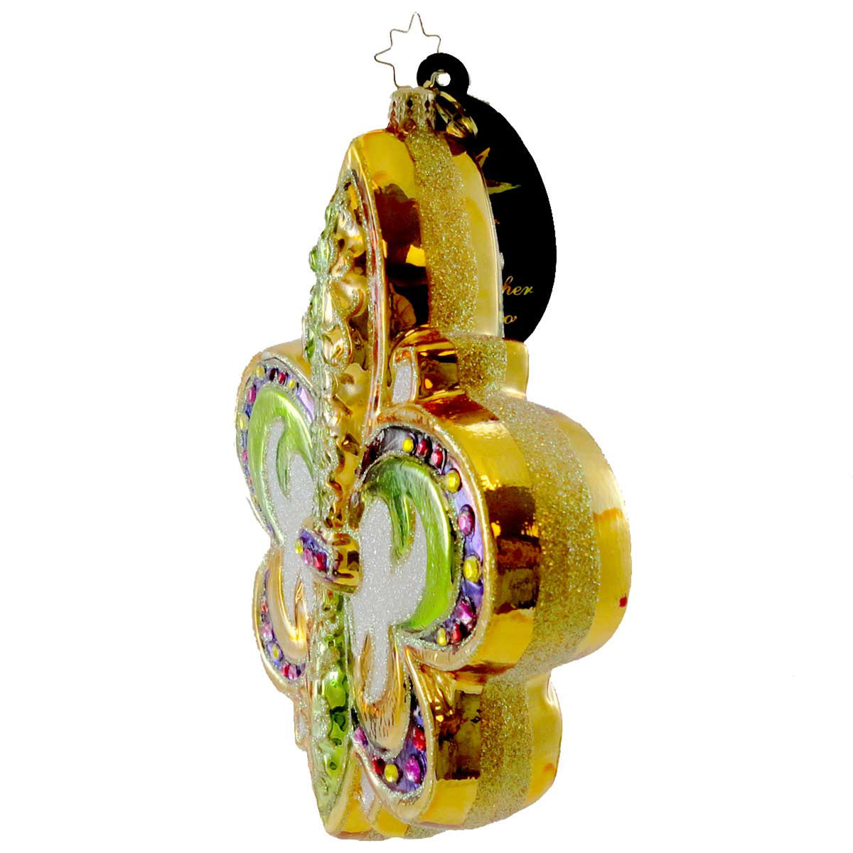 Christopher Radko Fabulous Fleur-De-Li - - SBKGifts.com