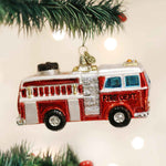 Old World Christmas Fire Truck - - SBKGifts.com