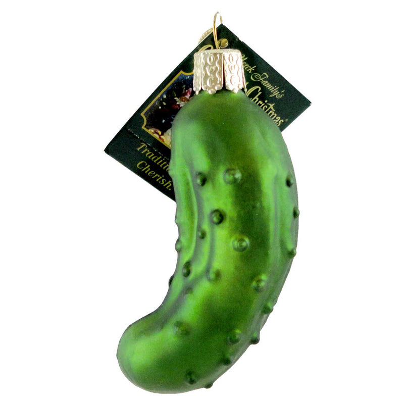 Old World Christmas Pickle Glass Owc Ornament Vegetable Fruit 28016. (11389)