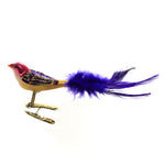 Old World Christmas Miniature Lovebird Glass Clip On Bird Valentine's Day 18005 (11541)