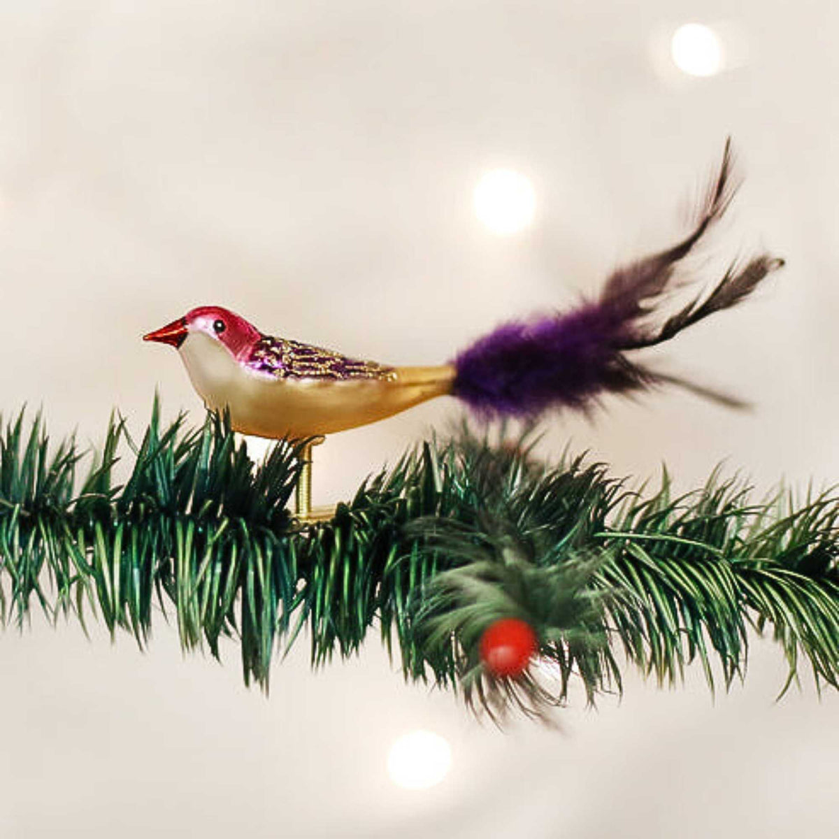 Old World Christmas Miniature Lovebird - - SBKGifts.com