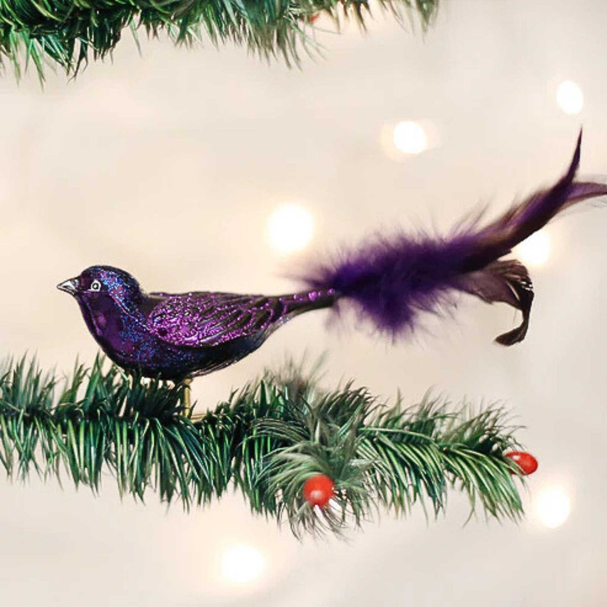Old World Christmas Purple Martin - - SBKGifts.com