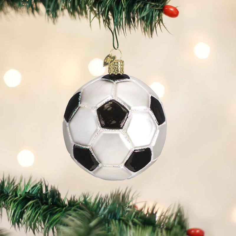 Old World Christmas Soccer Ball - - SBKGifts.com
