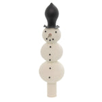 Christina's World Frosty Finial Glass Snowman Tree Topper Fin966 (11845)
