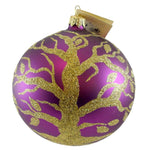 Christina's World Golden Tree Of Life Glass Ornament Ball Christmas Gar 867 (11873)